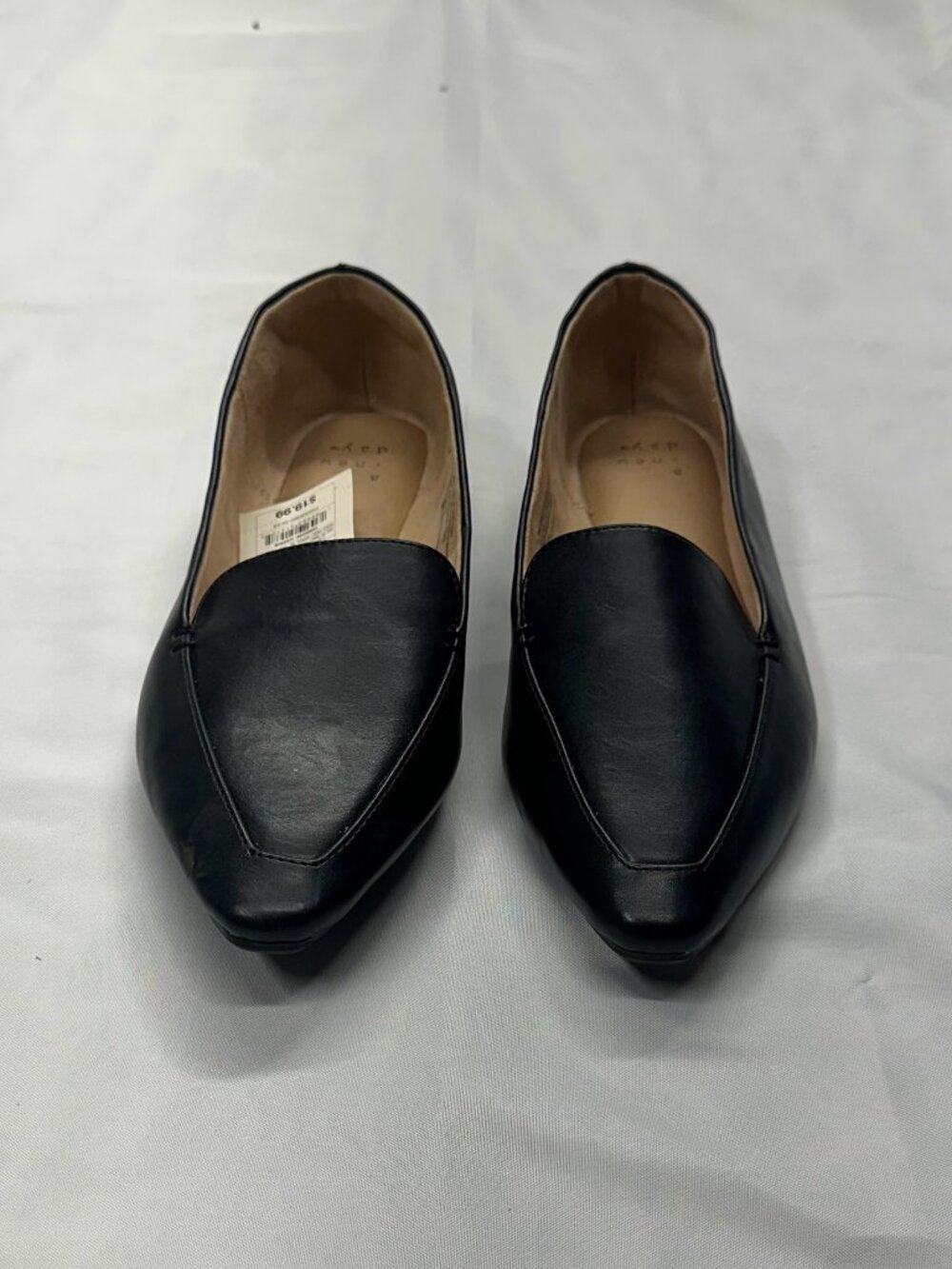 A New Day Womens Hayes Slip On Casual Dress Loafer Flat Shoes Black
